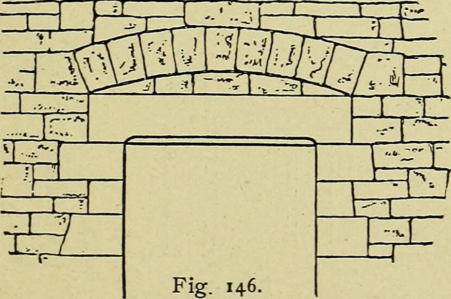 An illustration from Easy steps in architecture and architectural drawing .., 1915, leaf 546