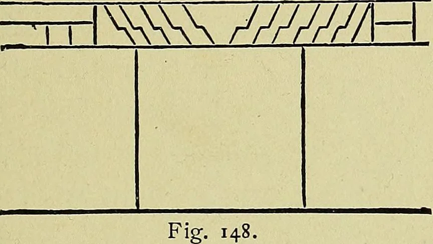 An illustration from Easy steps in architecture and architectural drawing .., 1915, leaf 550
