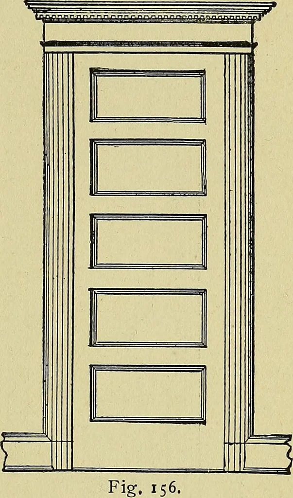 An illustration from Easy steps in architecture and architectural drawing .., 1915, leaf 556
