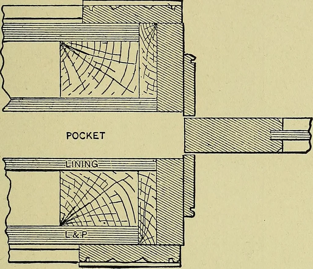 An illustration from Easy steps in architecture and architectural drawing .., 1915, leaf 558