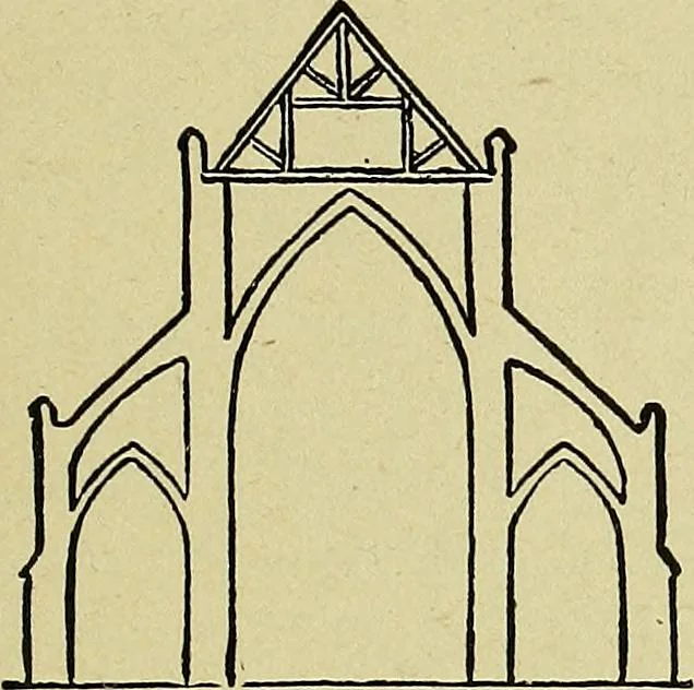 An illustration from Easy steps in architecture and architectural drawing .., 1915, leaf 56