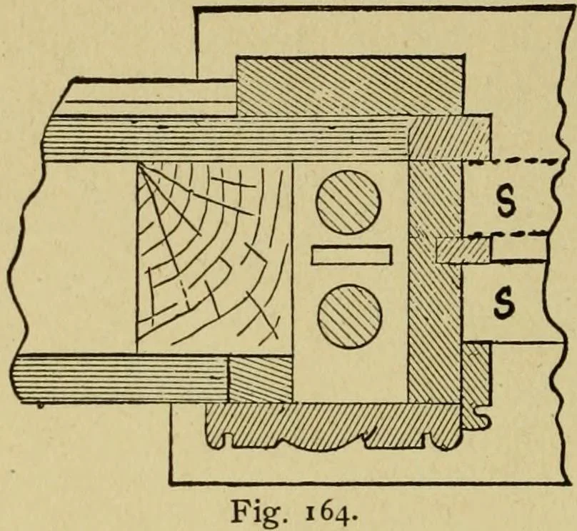 An illustration from Easy steps in architecture and architectural drawing .., 1915, leaf 567