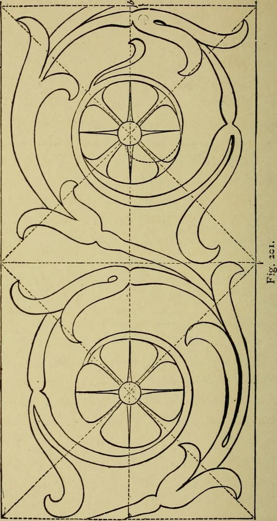 An illustration from Easy steps in architecture and architectural drawing .., 1915, leaf 591