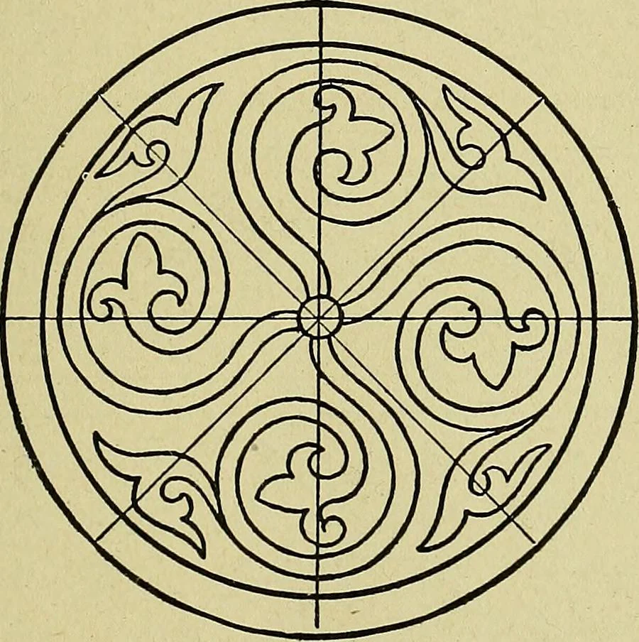 An illustration from Easy steps in architecture and architectural drawing .., 1915, leaf 598
