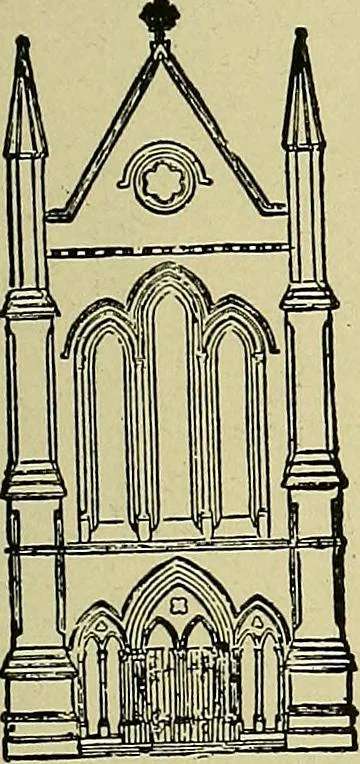 An illustration from Easy steps in architecture and architectural drawing .., 1915, leaf 62