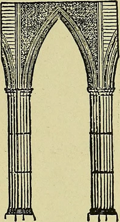 An illustration from Easy steps in architecture and architectural drawing .., 1915, leaf 62