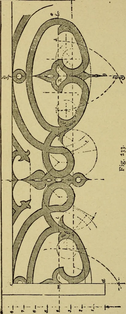 An illustration from Easy steps in architecture and architectural drawing .., 1915, leaf 633