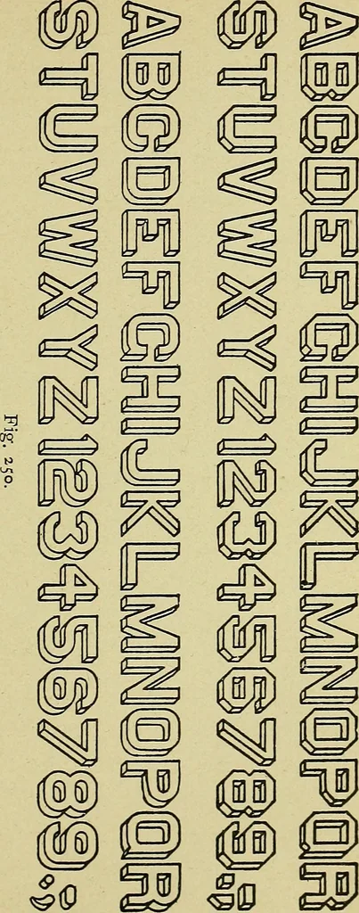 An illustration from Easy steps in architecture and architectural drawing .., 1915, leaf 676
