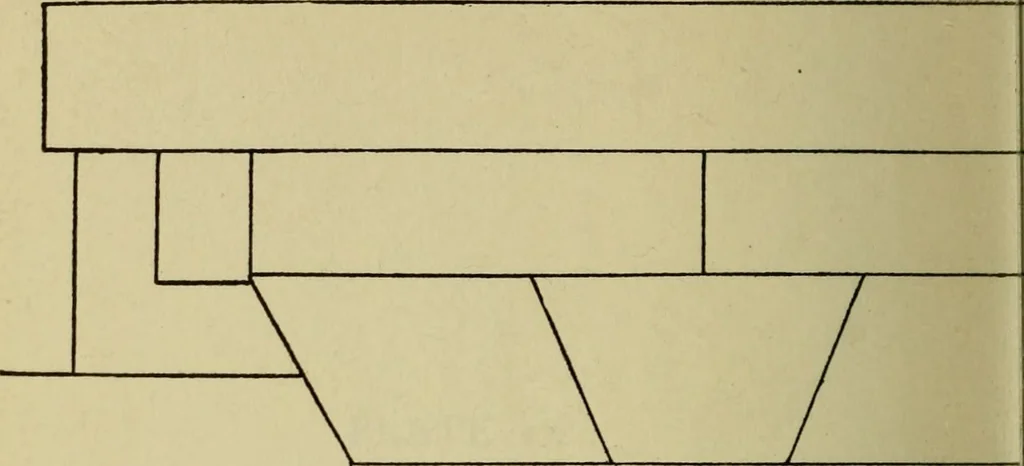 An illustration from Easy steps in architecture and architectural drawing .., 1915, leaf 679
