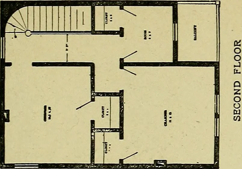 An illustration from Easy steps in architecture and architectural drawing .., 1915, leaf 714