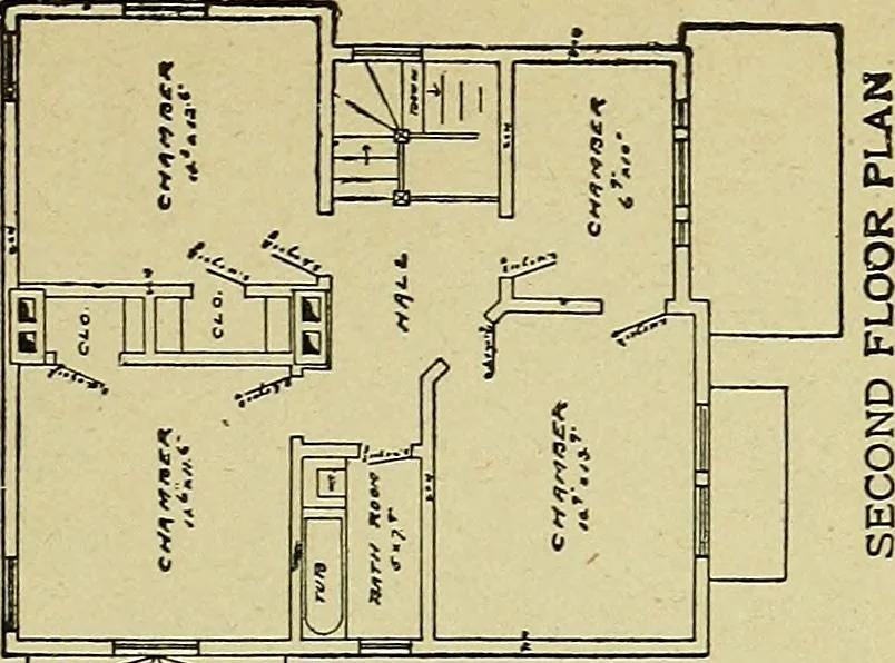 An illustration from Easy steps in architecture and architectural drawing .., 1915, leaf 716