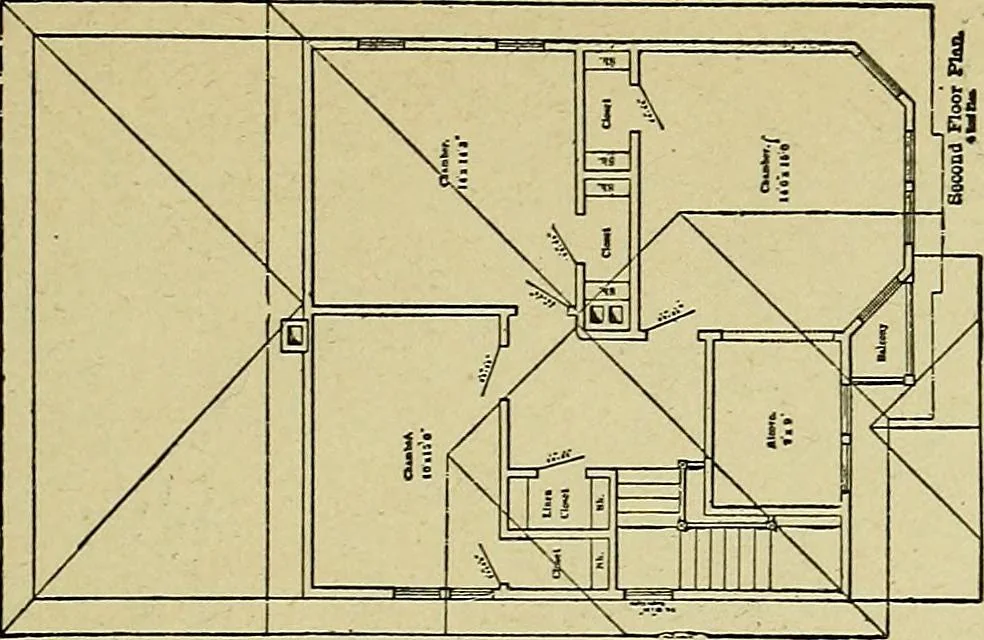 An illustration from Easy steps in architecture and architectural drawing .., 1915, leaf 720