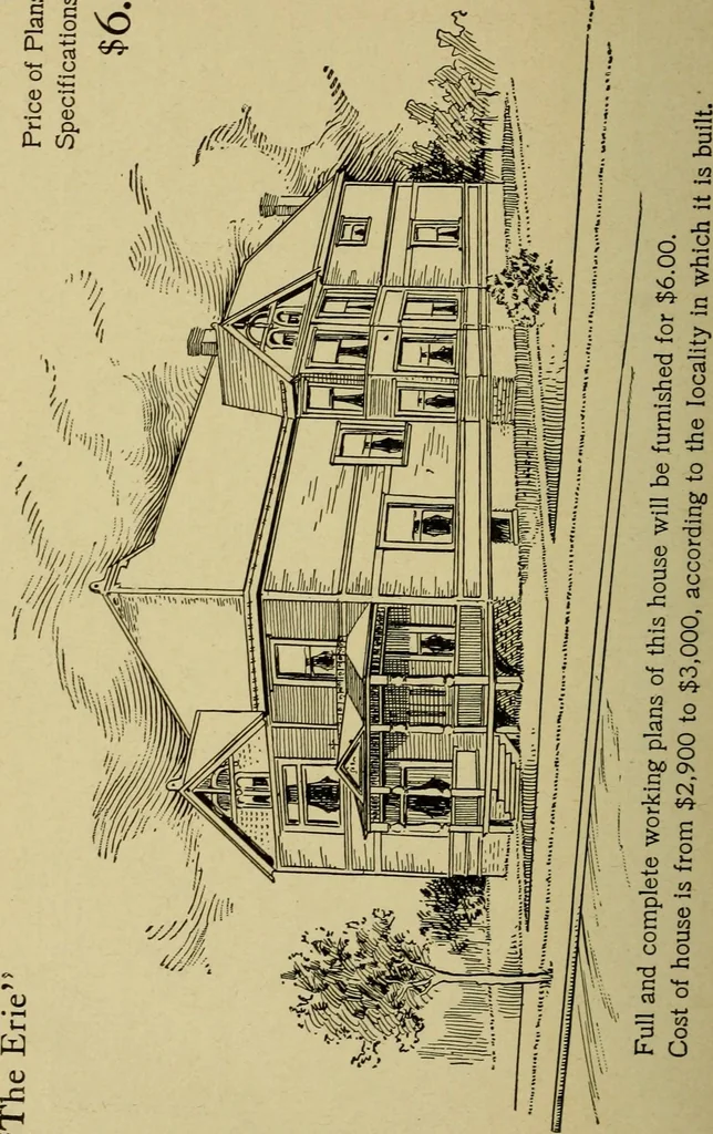 An illustration from Easy steps in architecture and architectural drawing .., 1915, leaf 725
