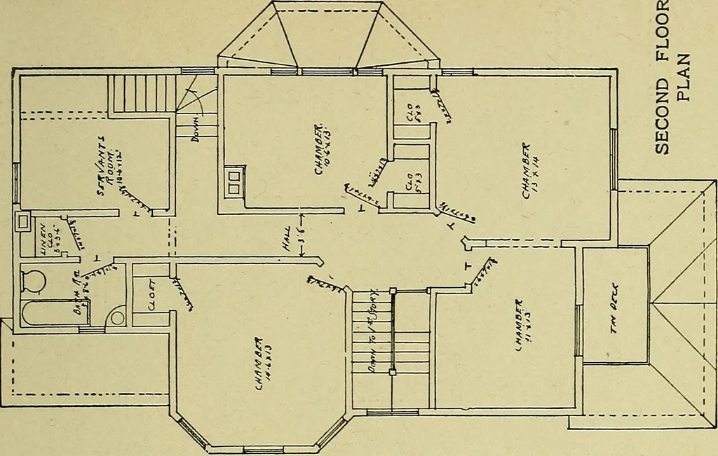 An illustration from Easy steps in architecture and architectural drawing .., 1915, leaf 726