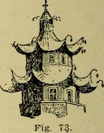 An illustration from Easy steps in architecture and architectural drawing .., 1915, leaf 73