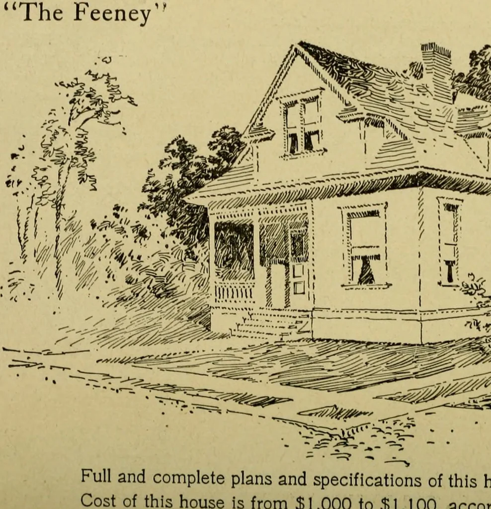 An illustration from Easy steps in architecture and architectural drawing .., 1915, leaf 733