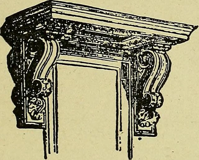 An illustration from Easy steps in architecture and architectural drawing .., 1915, leaf 82