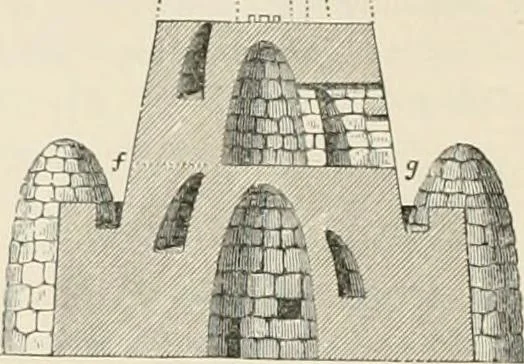 An illustration from The ecclesiastical architecture of Ireland, anterior to the Anglo-Norman invasion; comprising an essay on the origin and uses of the round towers of Ireland, which obtained the gold medal and prize of the Royal Irish Academy, 1845, leaf 100