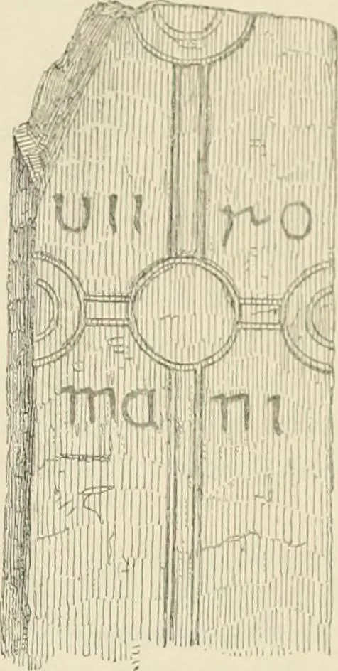 An illustration from The ecclesiastical architecture of Ireland, anterior to the Anglo-Norman invasion; comprising an essay on the origin and uses of the round towers of Ireland, which obtained the gold medal and prize of the Royal Irish Academy, 1845, leaf 163