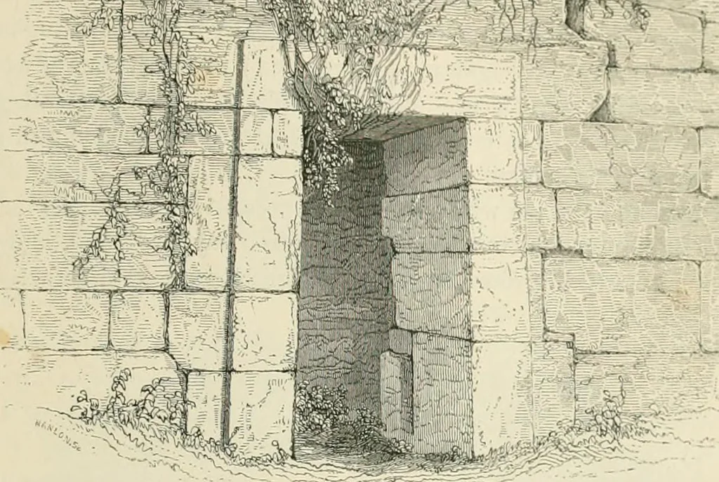 An illustration from The ecclesiastical architecture of Ireland, anterior to the Anglo-Norman invasion; comprising an essay on the origin and uses of the round towers of Ireland, which obtained the gold medal and prize of the Royal Irish Academy, 1845, leaf 193