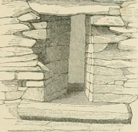 An illustration from The ecclesiastical architecture of Ireland, anterior to the Anglo-Norman invasion; comprising an essay on the origin and uses of the round towers of Ireland, which obtained the gold medal and prize of the Royal Irish Academy, 1845, leaf 209