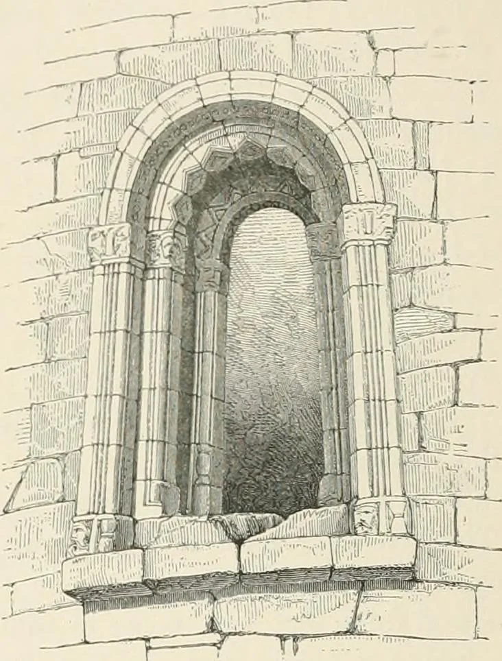 An illustration from The ecclesiastical architecture of Ireland, anterior to the Anglo-Norman invasion; comprising an essay on the origin and uses of the round towers of Ireland, which obtained the gold medal and prize of the Royal Irish Academy, 1845, leaf 258