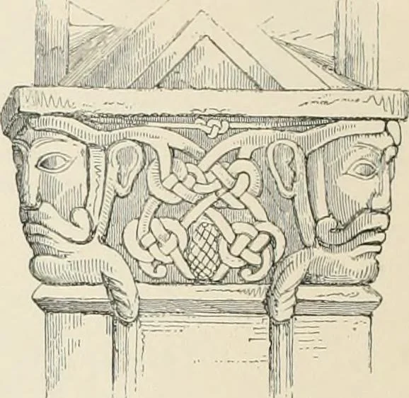 An illustration from The ecclesiastical architecture of Ireland, anterior to the Anglo-Norman invasion; comprising an essay on the origin and uses of the round towers of Ireland, which obtained the gold medal and prize of the Royal Irish Academy, 1845, leaf 260