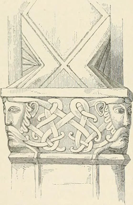 An illustration from The ecclesiastical architecture of Ireland, anterior to the Anglo-Norman invasion; comprising an essay on the origin and uses of the round towers of Ireland, which obtained the gold medal and prize of the Royal Irish Academy, 1845, leaf 260