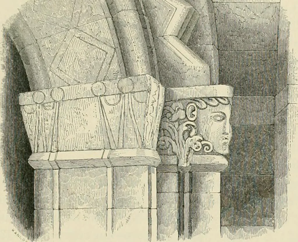An illustration from The ecclesiastical architecture of Ireland, anterior to the Anglo-Norman invasion; comprising an essay on the origin and uses of the round towers of Ireland, which obtained the gold medal and prize of the Royal Irish Academy, 1845, leaf 261