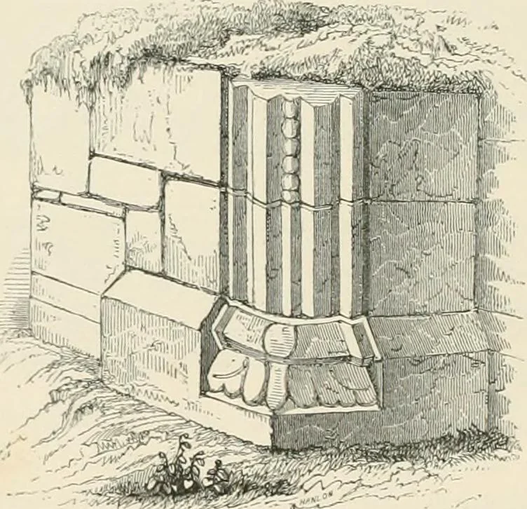An illustration from The ecclesiastical architecture of Ireland, anterior to the Anglo-Norman invasion; comprising an essay on the origin and uses of the round towers of Ireland, which obtained the gold medal and prize of the Royal Irish Academy, 1845, leaf 274