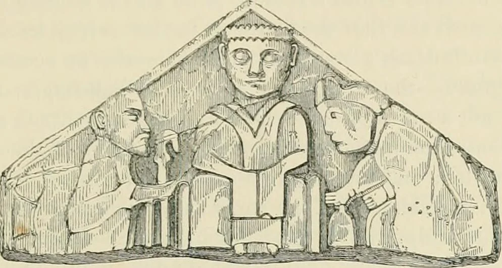 An illustration from The ecclesiastical architecture of Ireland, anterior to the Anglo-Norman invasion; comprising an essay on the origin and uses of the round towers of Ireland, which obtained the gold medal and prize of the Royal Irish Academy, 1845, leaf 275