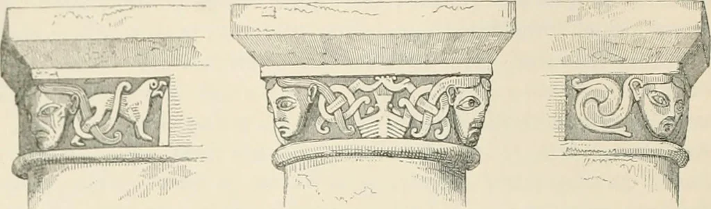An illustration from The ecclesiastical architecture of Ireland, anterior to the Anglo-Norman invasion; comprising an essay on the origin and uses of the round towers of Ireland, which obtained the gold medal and prize of the Royal Irish Academy, 1845, leaf 282