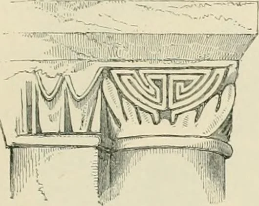 An illustration from The ecclesiastical architecture of Ireland, anterior to the Anglo-Norman invasion; comprising an essay on the origin and uses of the round towers of Ireland, which obtained the gold medal and prize of the Royal Irish Academy, 1845, leaf 283