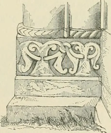 An illustration from The ecclesiastical architecture of Ireland, anterior to the Anglo-Norman invasion; comprising an essay on the origin and uses of the round towers of Ireland, which obtained the gold medal and prize of the Royal Irish Academy, 1845, leaf 283