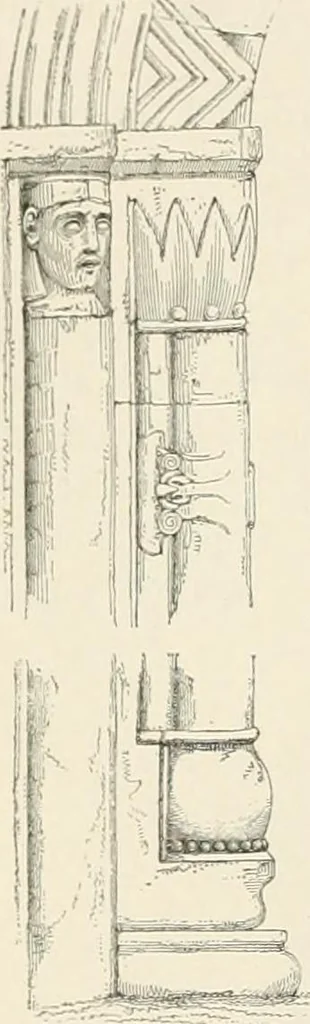 An illustration from The ecclesiastical architecture of Ireland, anterior to the Anglo-Norman invasion; comprising an essay on the origin and uses of the round towers of Ireland, which obtained the gold medal and prize of the Royal Irish Academy, 1845, leaf 292