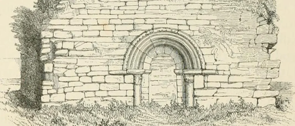 An illustration from The ecclesiastical architecture of Ireland, anterior to the Anglo-Norman invasion; comprising an essay on the origin and uses of the round towers of Ireland, which obtained the gold medal and prize of the Royal Irish Academy, 1845, leaf 302