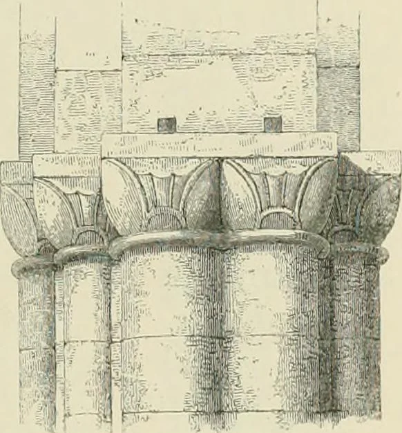 An illustration from The ecclesiastical architecture of Ireland, anterior to the Anglo-Norman invasion; comprising an essay on the origin and uses of the round towers of Ireland, which obtained the gold medal and prize of the Royal Irish Academy, 1845, leaf 307