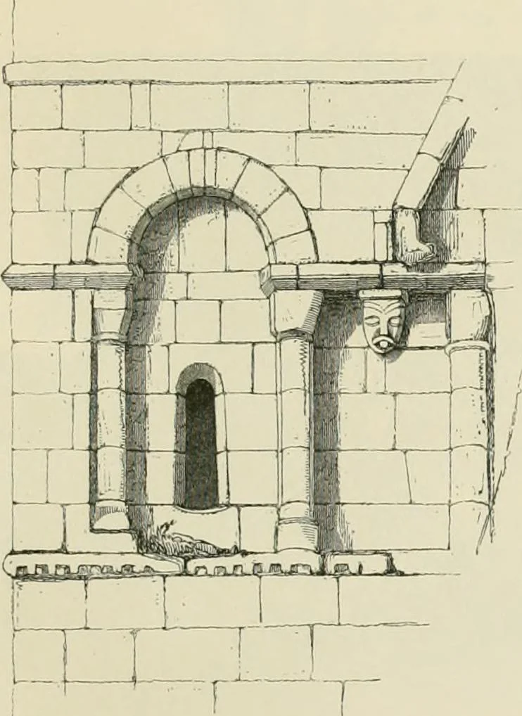 An illustration from The ecclesiastical architecture of Ireland, anterior to the Anglo-Norman invasion; comprising an essay on the origin and uses of the round towers of Ireland, which obtained the gold medal and prize of the Royal Irish Academy, 1845, leaf 317