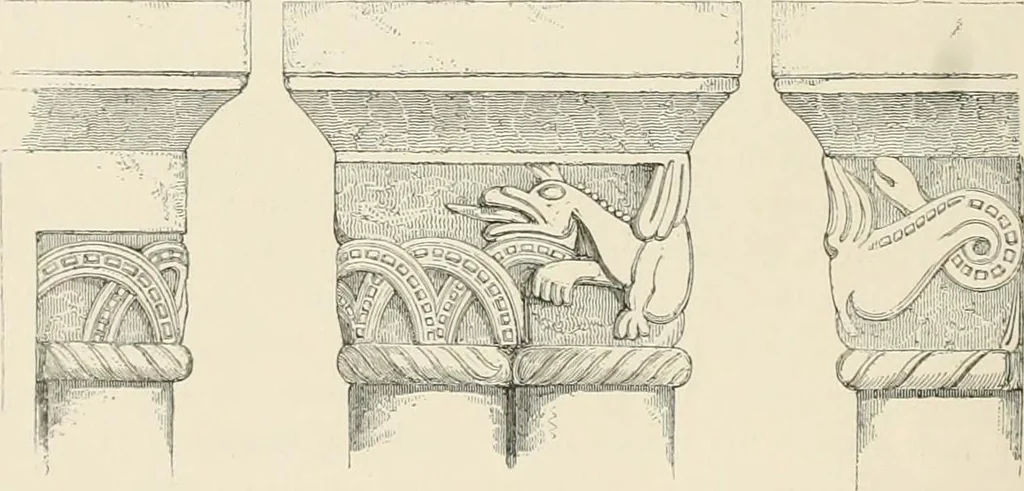 An illustration from The ecclesiastical architecture of Ireland, anterior to the Anglo-Norman invasion; comprising an essay on the origin and uses of the round towers of Ireland, which obtained the gold medal and prize of the Royal Irish Academy, 1845, leaf 322