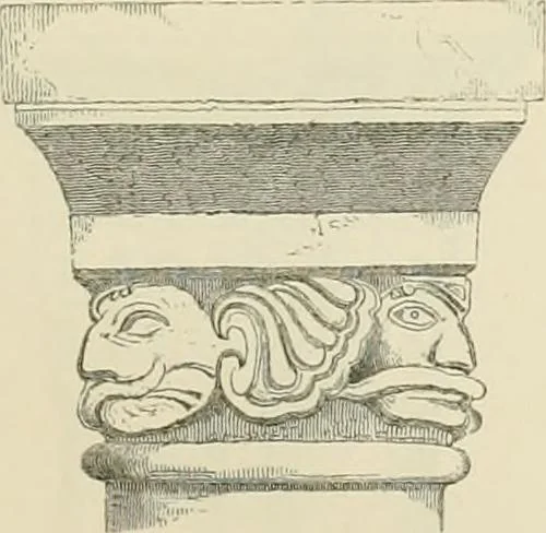 An illustration from The ecclesiastical architecture of Ireland, anterior to the Anglo-Norman invasion; comprising an essay on the origin and uses of the round towers of Ireland, which obtained the gold medal and prize of the Royal Irish Academy, 1845, leaf 325