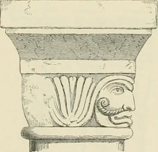 An illustration from The ecclesiastical architecture of Ireland, anterior to the Anglo-Norman invasion; comprising an essay on the origin and uses of the round towers of Ireland, which obtained the gold medal and prize of the Royal Irish Academy, 1845, leaf 325