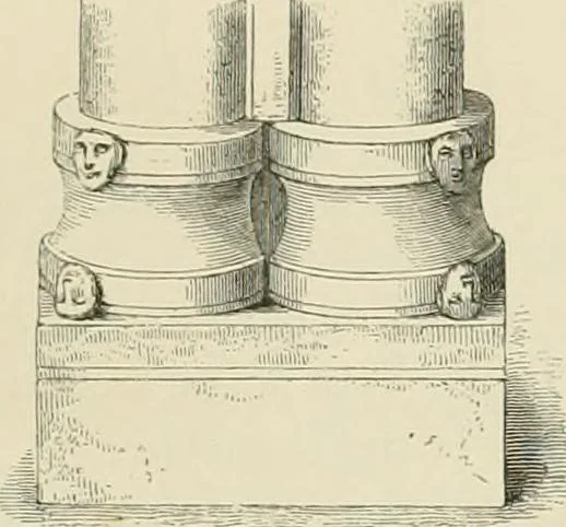 An illustration from The ecclesiastical architecture of Ireland, anterior to the Anglo-Norman invasion; comprising an essay on the origin and uses of the round towers of Ireland, which obtained the gold medal and prize of the Royal Irish Academy, 1845, leaf 327