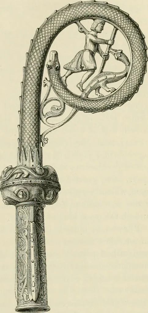 An illustration from The ecclesiastical architecture of Ireland, anterior to the Anglo-Norman invasion; comprising an essay on the origin and uses of the round towers of Ireland, which obtained the gold medal and prize of the Royal Irish Academy, 1845, leaf 337