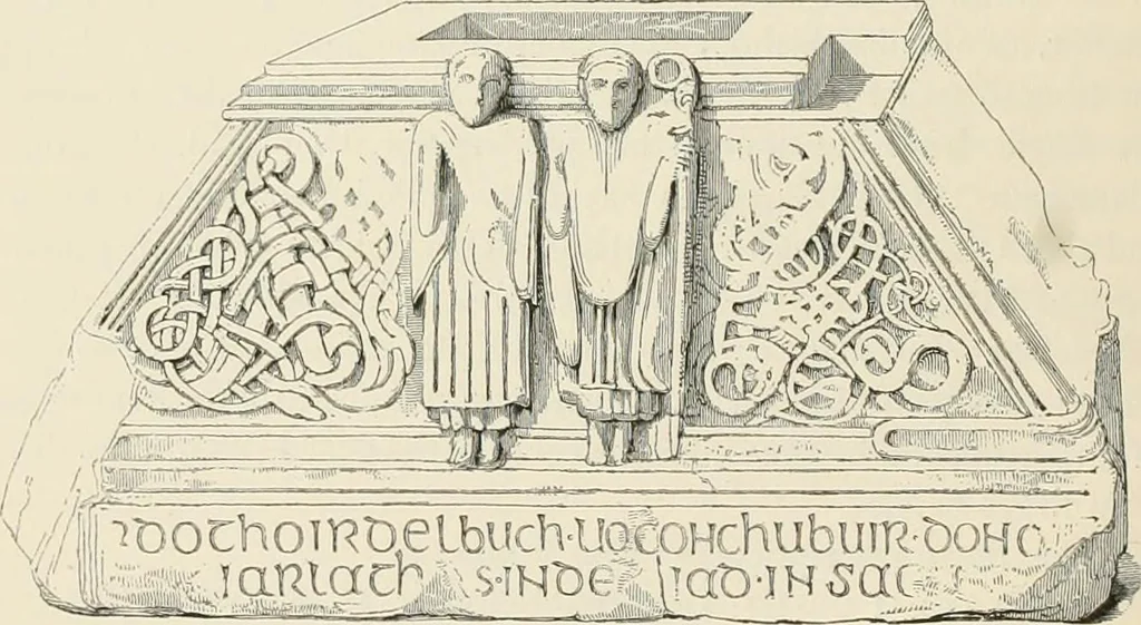 An illustration from The ecclesiastical architecture of Ireland, anterior to the Anglo-Norman invasion; comprising an essay on the origin and uses of the round towers of Ireland, which obtained the gold medal and prize of the Royal Irish Academy, 1845, leaf 340