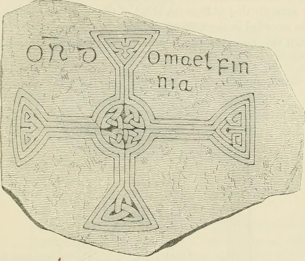 An illustration from The ecclesiastical architecture of Ireland, anterior to the Anglo-Norman invasion; comprising an essay on the origin and uses of the round towers of Ireland, which obtained the gold medal and prize of the Royal Irish Academy, 1845, leaf 349