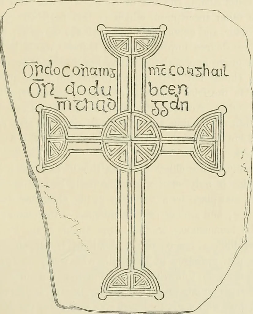 An illustration from The ecclesiastical architecture of Ireland, anterior to the Anglo-Norman invasion; comprising an essay on the origin and uses of the round towers of Ireland, which obtained the gold medal and prize of the Royal Irish Academy, 1845, leaf 353