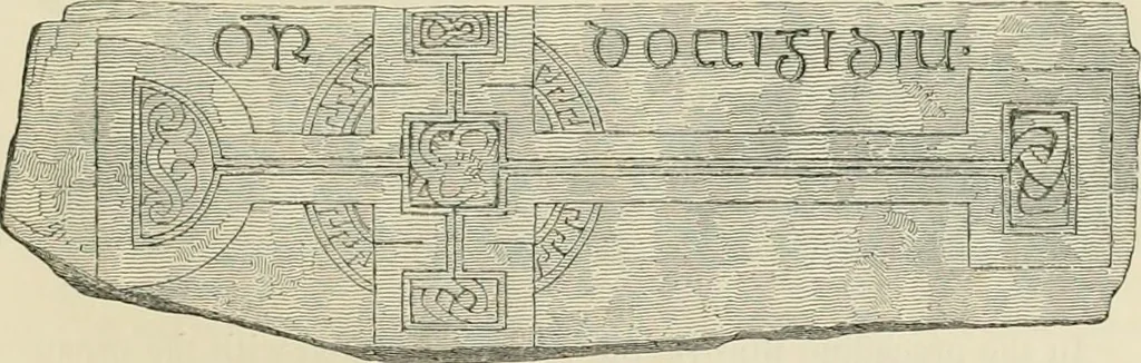 An illustration from The ecclesiastical architecture of Ireland, anterior to the Anglo-Norman invasion; comprising an essay on the origin and uses of the round towers of Ireland, which obtained the gold medal and prize of the Royal Irish Academy, 1845, leaf 355