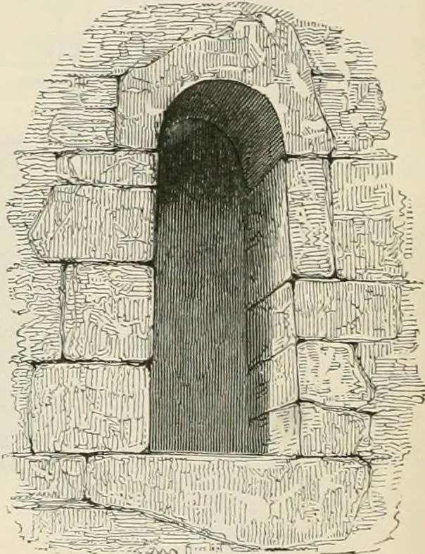 An illustration from The ecclesiastical architecture of Ireland, anterior to the Anglo-Norman invasion; comprising an essay on the origin and uses of the round towers of Ireland, which obtained the gold medal and prize of the Royal Irish Academy, 1845, leaf 428