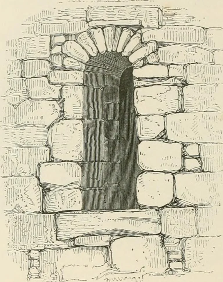 An illustration from The ecclesiastical architecture of Ireland, anterior to the Anglo-Norman invasion; comprising an essay on the origin and uses of the round towers of Ireland, which obtained the gold medal and prize of the Royal Irish Academy, 1845, leaf 430