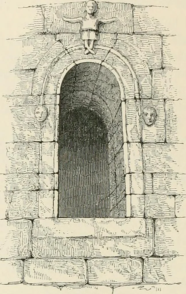 An illustration from The ecclesiastical architecture of Ireland, anterior to the Anglo-Norman invasion; comprising an essay on the origin and uses of the round towers of Ireland, which obtained the gold medal and prize of the Royal Irish Academy, 1845, leaf 434